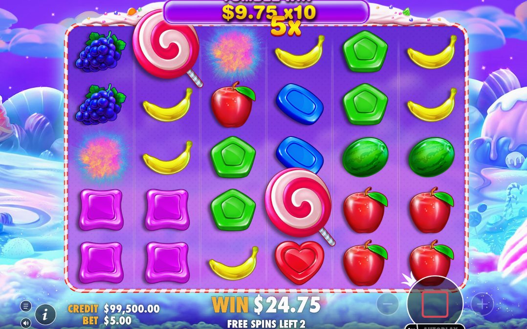 Free Spins startar med 10 snurrar och egna rullremsor