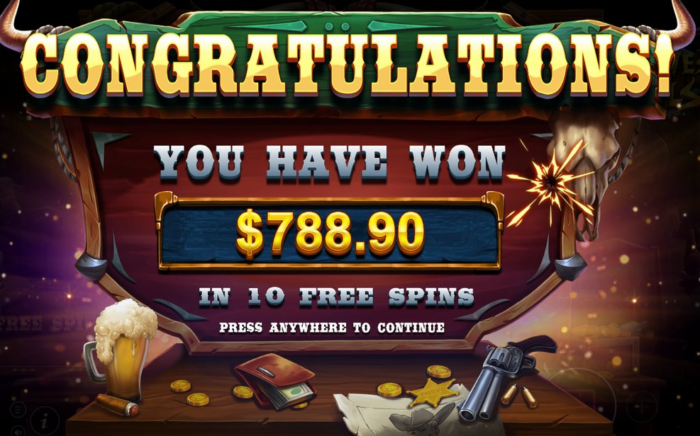 Free spins-läget i bonusrundan, med spelets egna symboler